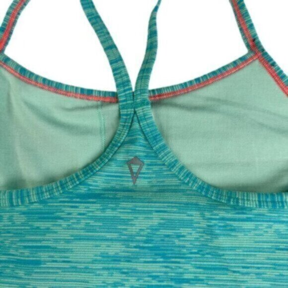 Iviva | Girls Power Y Tumblin Skinny Stripe Racerback Tank Top Size 12 - Picture 3 of 7
